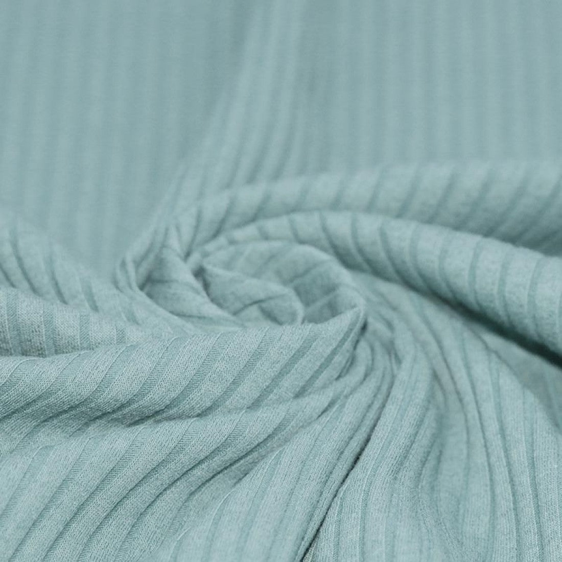 Wide Drop Needle Rib "Sea Green"
