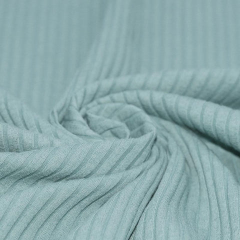 Wide Drop Needle Rib "Sea Green"