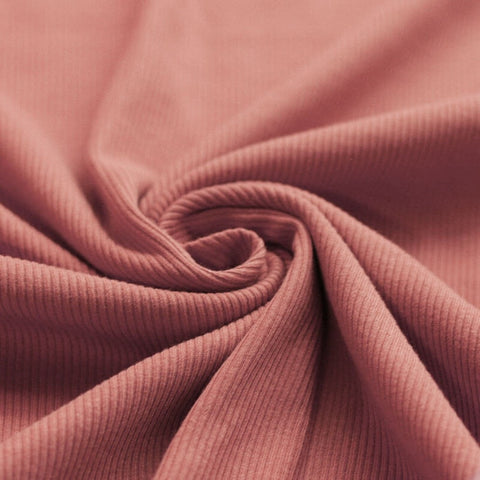 Rib Jersey "Clay Pink"