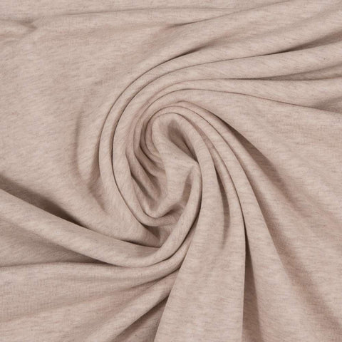 Swafing French Terry Maike melange “Natural White 010”