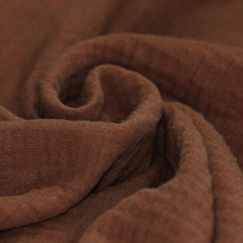 Mousseline/Double Gaze « Marron »