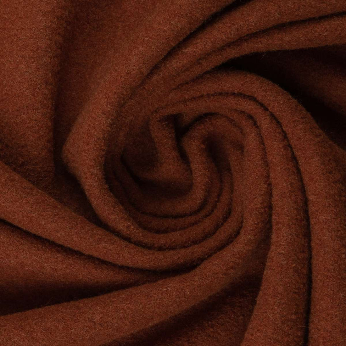 Pure boiled wool “copper”