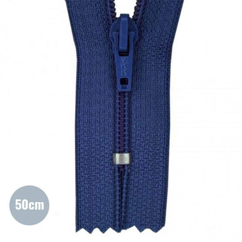Fermeture éclair YKK 50cm « Marine »