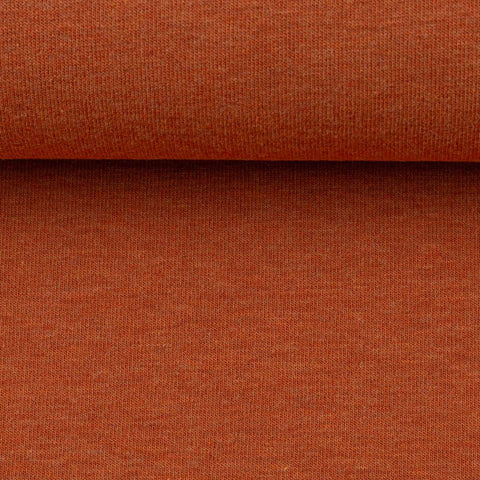 Swafing French Terry Maike melange “Terracotta 714“