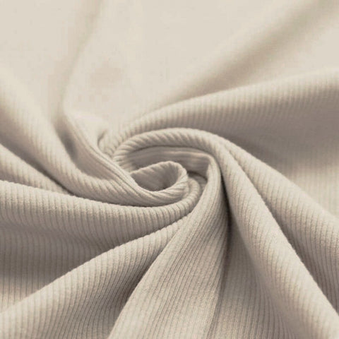 Rib Jersey “Light Beige”