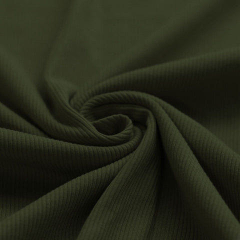Rib Jersey "Army Green"