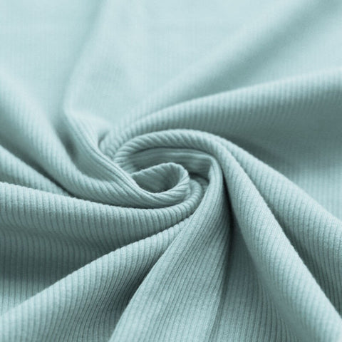 Rib Jersey "Sea Green”