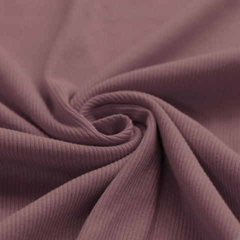 Rib Jersey "Old Mauve"