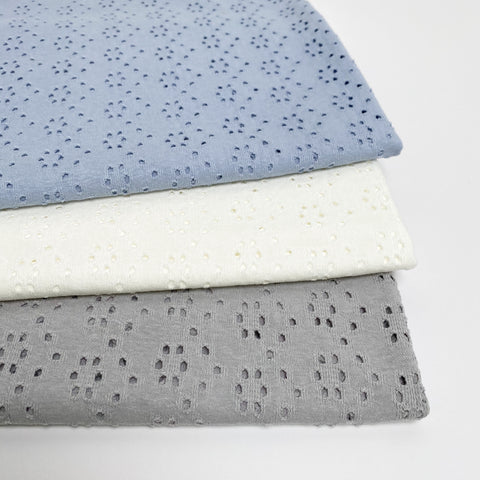 Jersey Brodery “Grau”