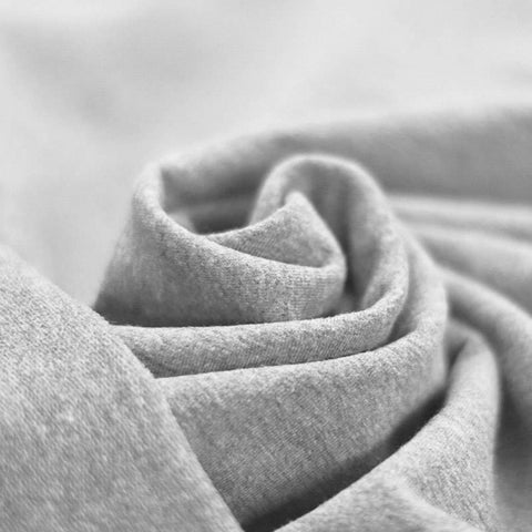 Sommersweat melange “Hellgrau”