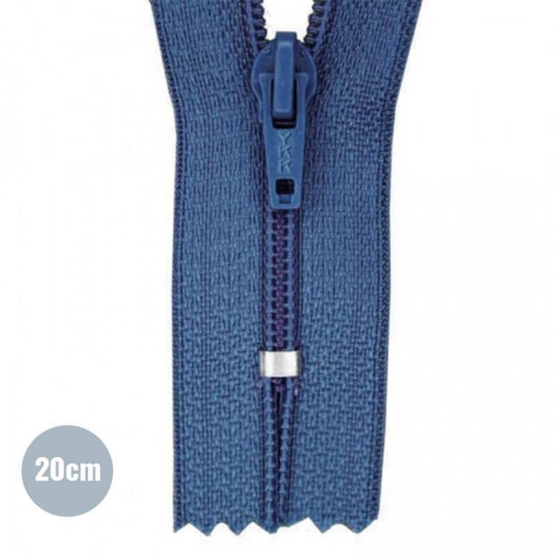 Reissverschluss YKK 20cm “Dunkles Jeans”