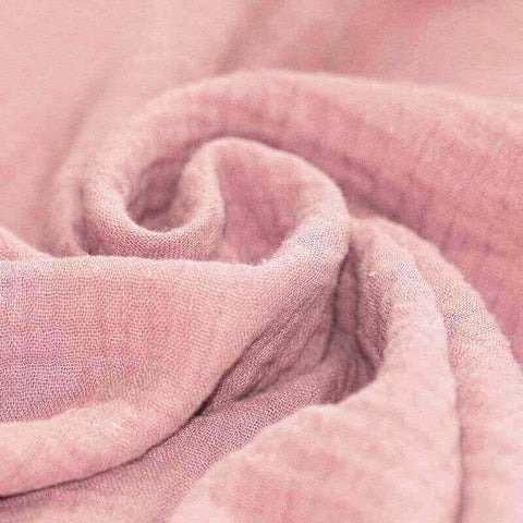 Mousseline/Double Gaze « Rose Nude »