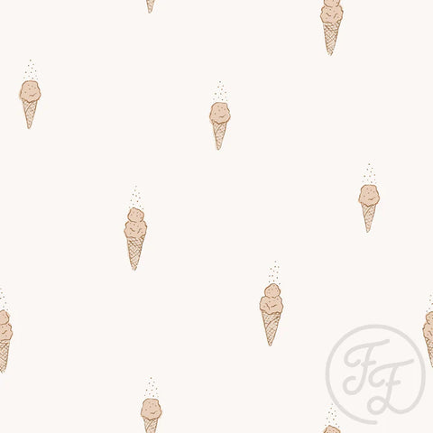 Family Fabrics / Rib 8x4 “Gelato Old Rose”