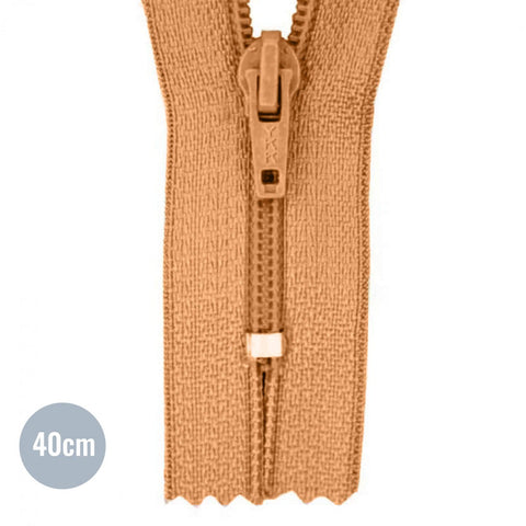 Fermeture éclair YKK 40cm « Camel »