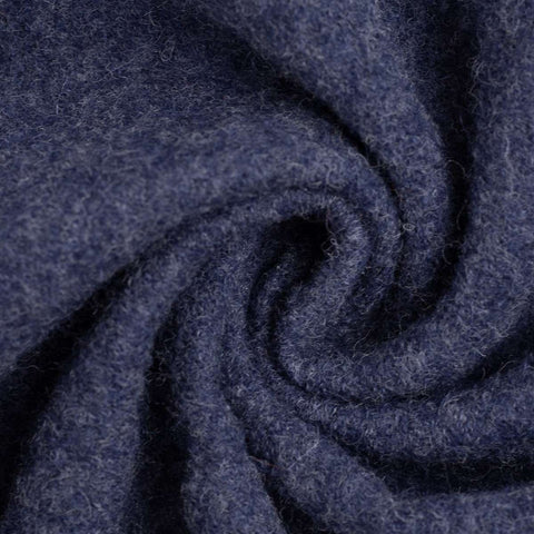 Reiner Wollwalk melange “Dunkelblau” 597