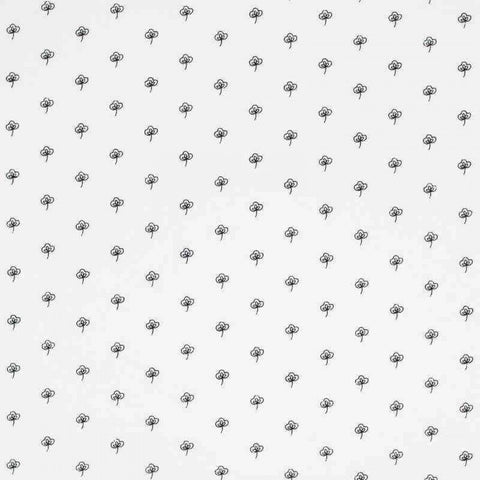Washed Cotton "3 Leaf Clover”