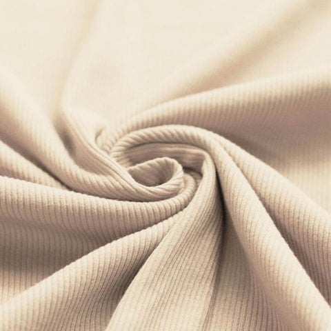 Rib Jersey "Natural Beige"
