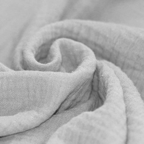 Mousseline/Double Gaze « Gris Clair »