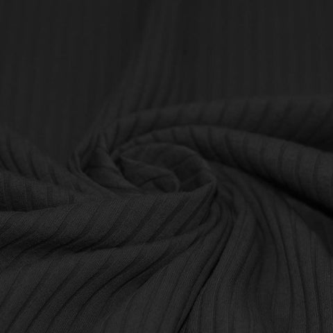 Wide Drop Needle Rib "Black"