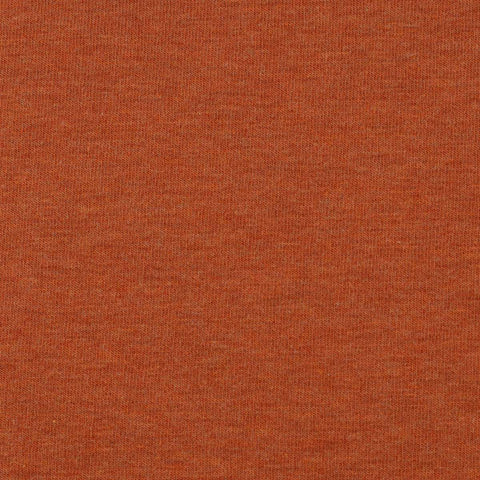 Swafing French Terry Maike melange “Terracotta 714“