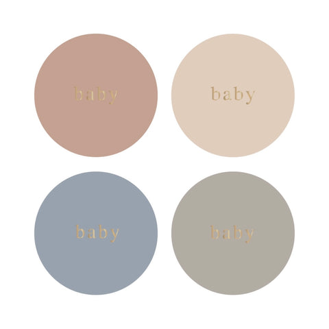 Multi - Autocollants Baby Gold (4 pièces)