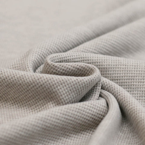 Waffle Knit Jersey melange “Beige”