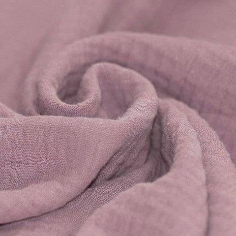 Mousseline/Double Gaze « Vieux Rose »