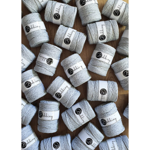Gris Clair / CORDON MACRAMÉ 5MM 100M