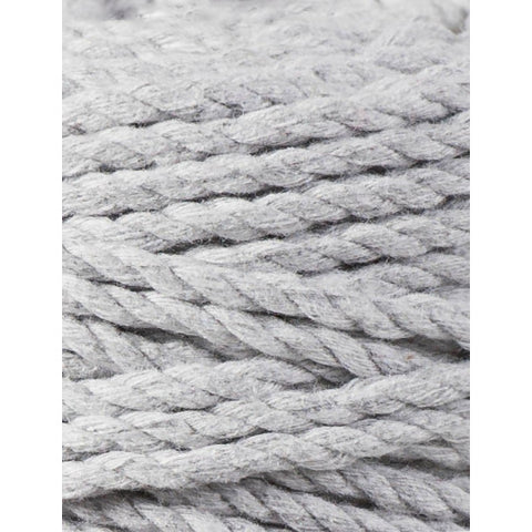 Light Gray / MACRAME CORD 3PLY 5MM 100M