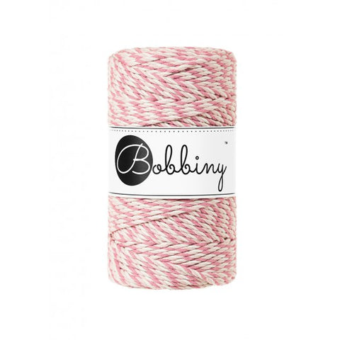Limited Magic Pink / MACRAMEE CORD 3PLY 3MM 100M