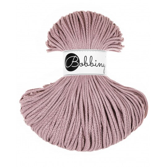 Mauve / braided cord 3MM 100M
