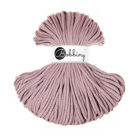 Cordon mauve / tressé 5MM 100M