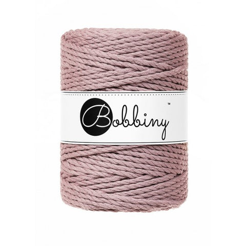Mauve / MACRAME CORD 3PLY 5MM 100M