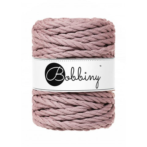 Mauve / MAKRAMEE-SCHNÜRE 3PLY 9MM 30M