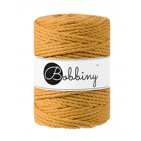 Mustard / MACRAMEE CORD 3PLY 5MM 100M