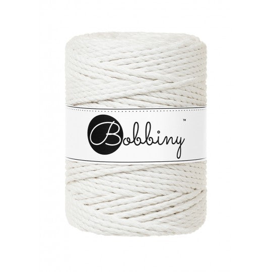Blanc Cassé / CORDON MACRAMÉ 3PLIS 5MM 100M