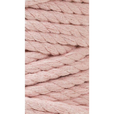 Pastel Pink / MACRAMEE CORD 3PLY 5MM 100M