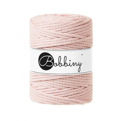 Pastel Pink / MACRAMEE CORD 3PLY 5MM 100M