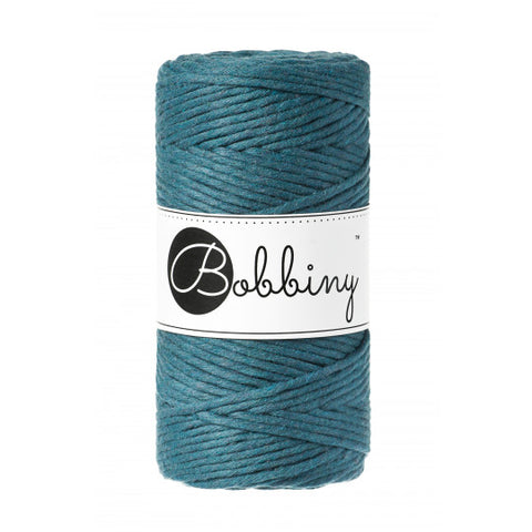 Bleu Paon / CORDON MACRAMÉE 3MM 100M