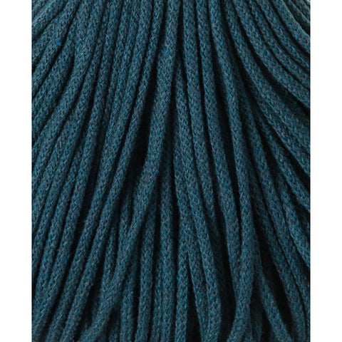 Bleu Paon / cordon tressé 3MM 100M