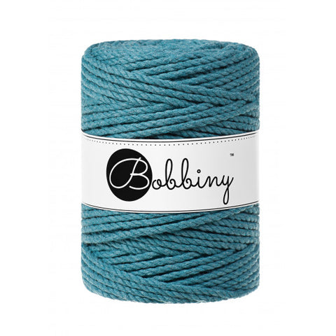Teal / MACRAME CORD 3PLY 5MM 100M