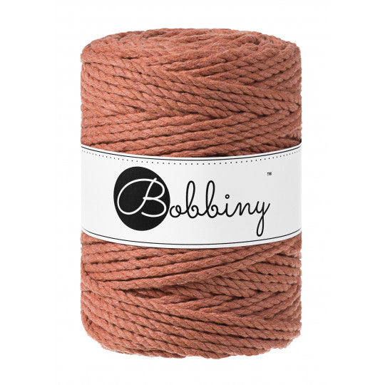 Terracotta / MACRAME CORD 3PLY 5MM 100M