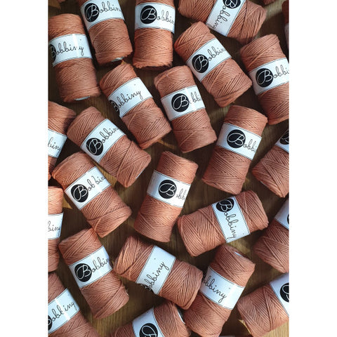 CORDON Terre Cuite / MACRAMÉ 3MM 100M