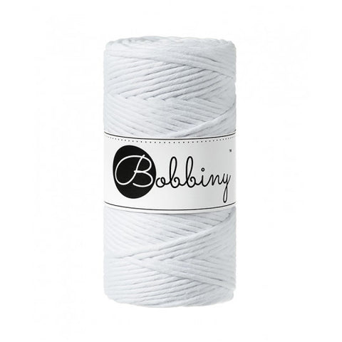 Blanc / CORDON MACRAMÉ 3MM 100M