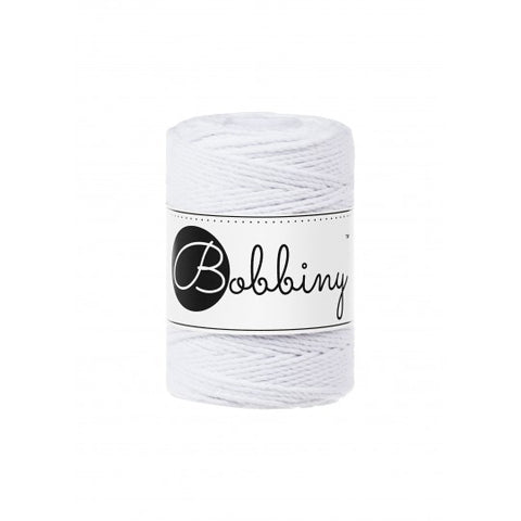 White / MACRAME CORD 3PLY 1.5MM 100M