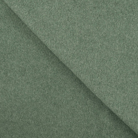 Bio Baumwollfleece  "Khaki melange”