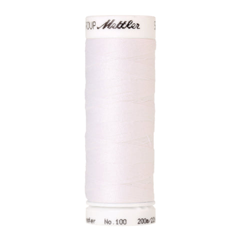 Fil universel polyester Seralon 200m / 2000 blanc