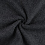Bio Baumwollfleece GOTS  "Dark Grey melange”