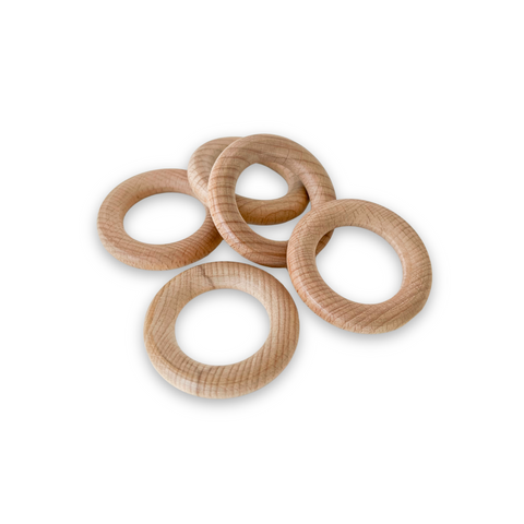 Wooden ring 55mm