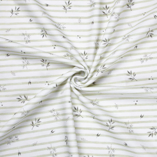 BloomeFabrics / Jersey „zarte Streifchen“